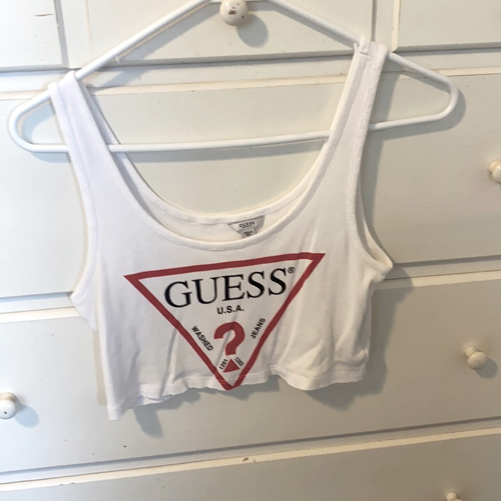 guess crop top